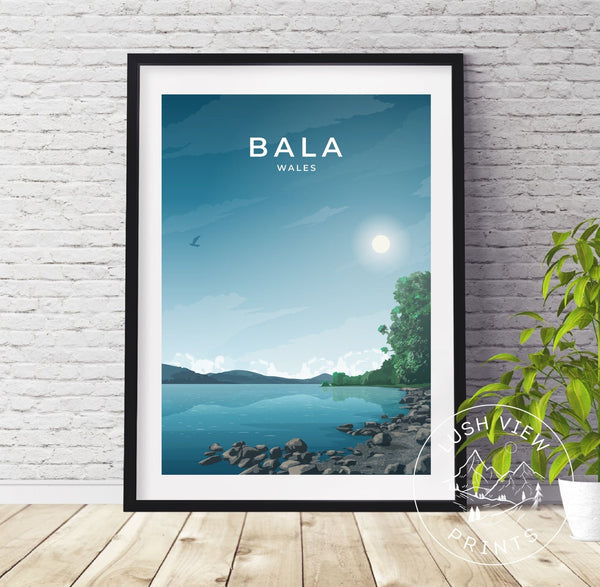 BALA - WALES - LUSH VIEW PRINTS