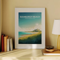 BAMBURGH BEACH - NORTHUMBERLAND - LUSH VIEW PRINTS