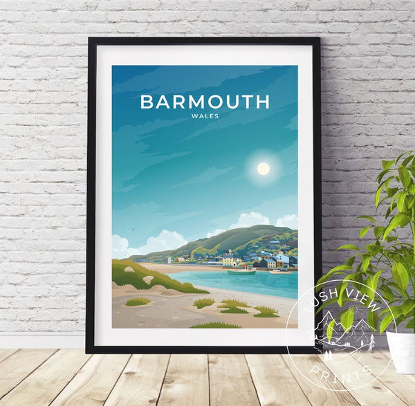 BARMOUTH - WALES - LUSH VIEW PRINTS