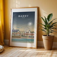 BARRY - WALES - LUSH VIEW PRINTS