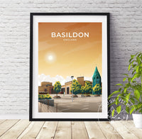 BASILDON - ENGLAND - LUSH VIEW PRINTS