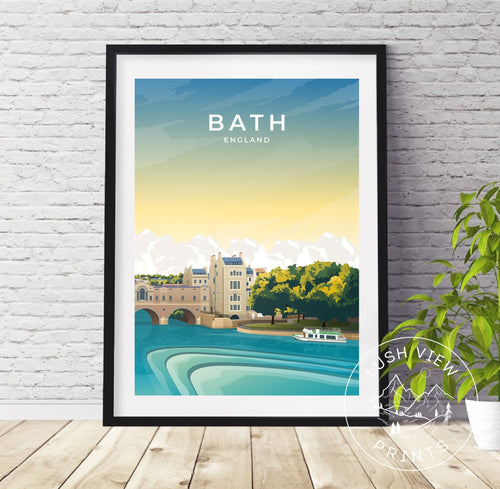 BATH - ENGLAND - LUSH VIEW PRINTS