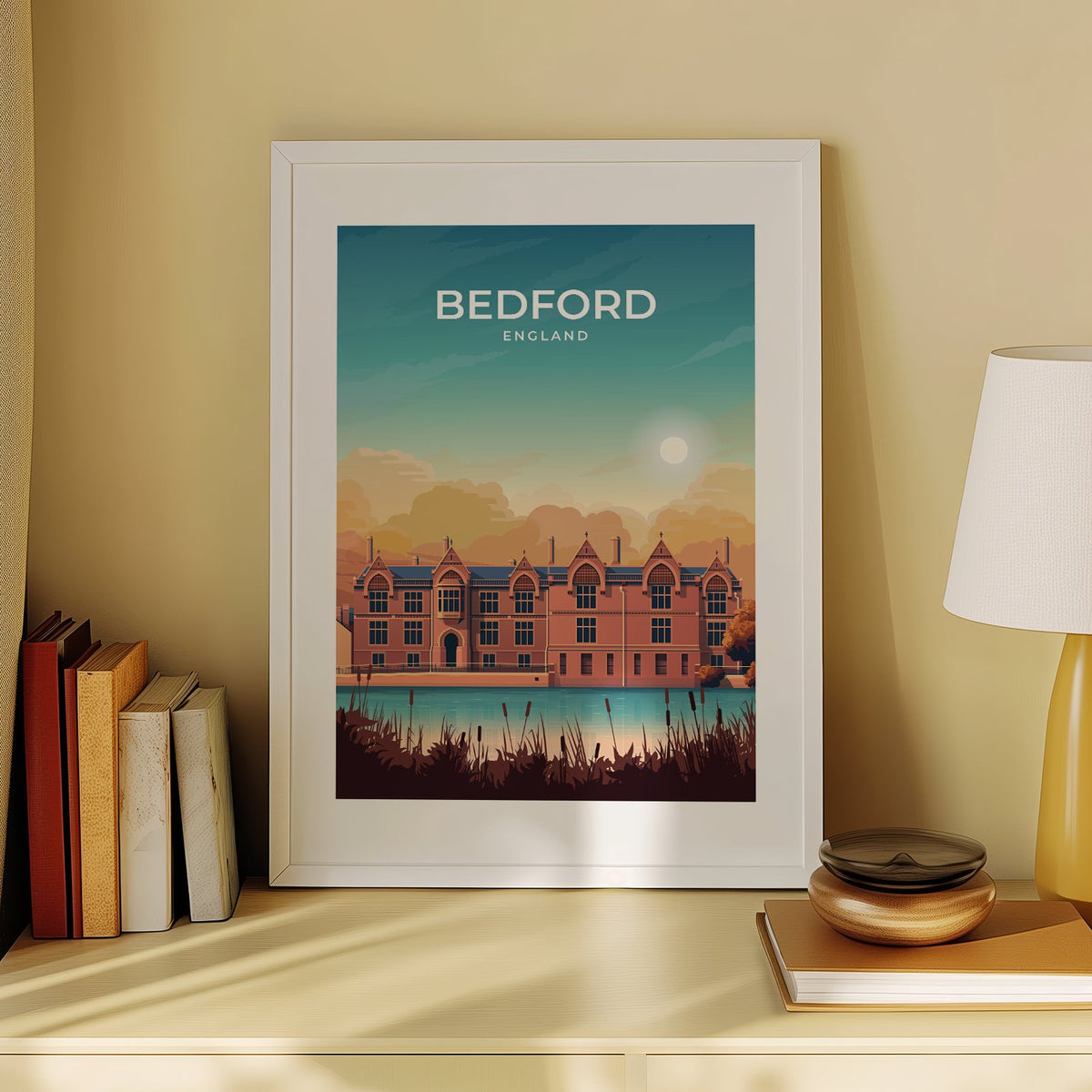 BEDFORD - ENGLAND - LUSH VIEW PRINTS