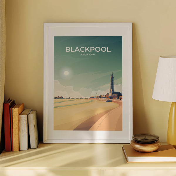 BLACKPOOL - ENGLAND - LUSH VIEW PRINTS