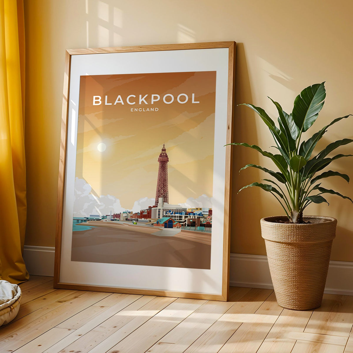 BLACKPOOL - ENGLAND - LUSH VIEW PRINTS