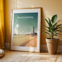 BLACKPOOL - ENGLAND - LUSH VIEW PRINTS