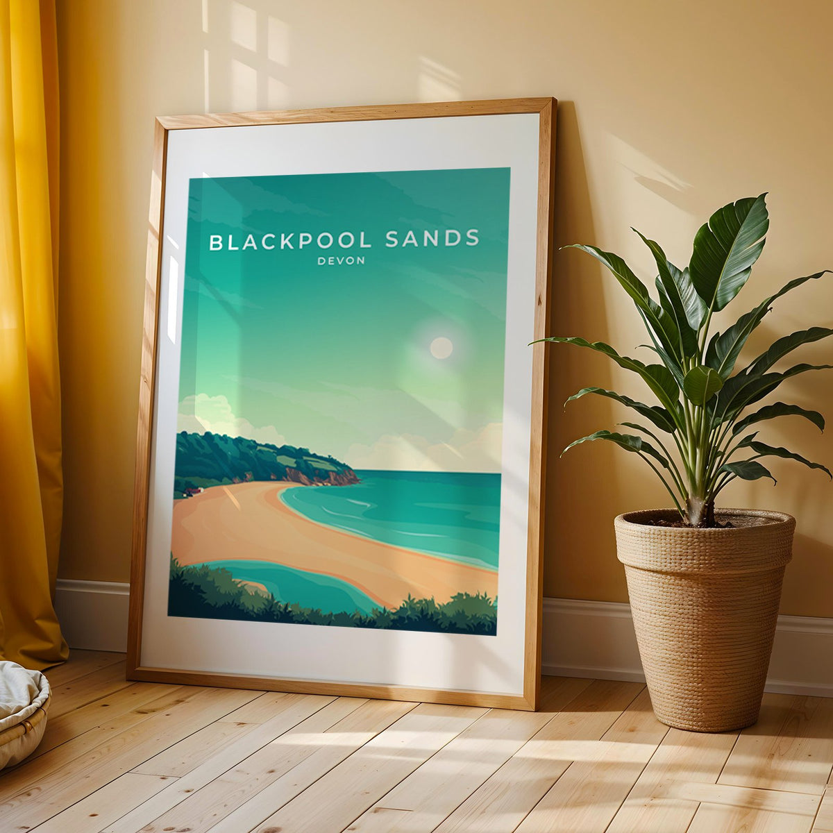 BLACKPOOL SANDS PRINT | WALL ART - LUSH VIEW PRINTS