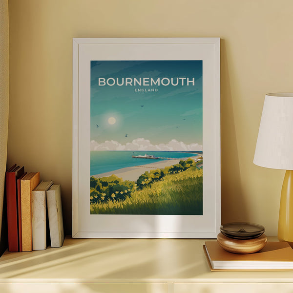 BOURNEMOUTH - ENGLAND - LUSH VIEW PRINTS