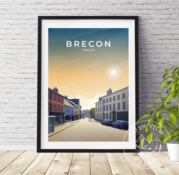 BRECON - WALES - LUSH VIEW PRINTS