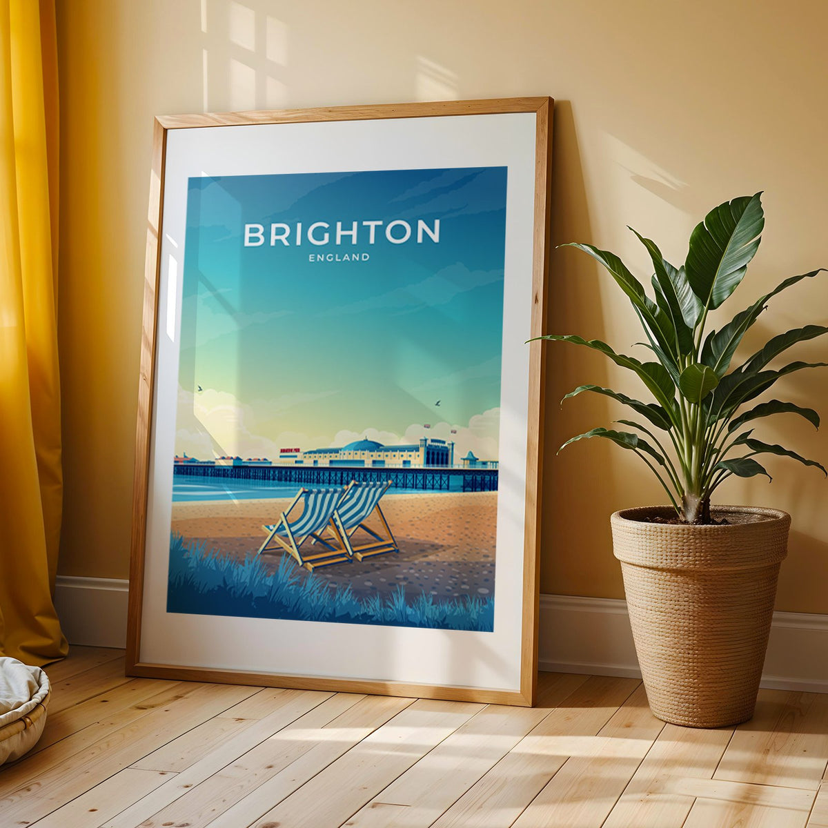 BRIGHTON - ENGLAND - LUSH VIEW PRINTS