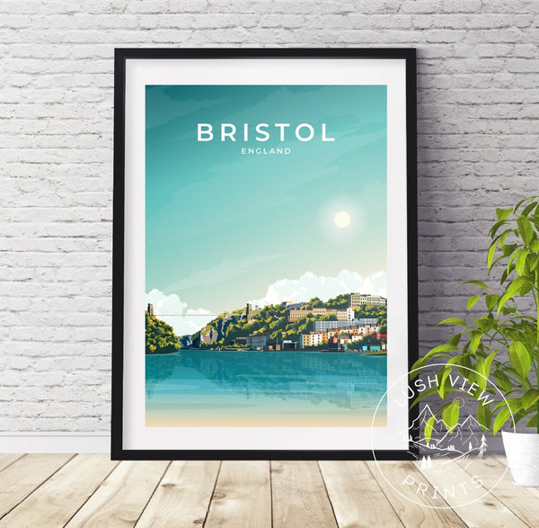 BRISTOL - ENGLAND - LUSH VIEW PRINTS