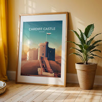 CARDIFF CASTLE PRINT | WALL ART - LUSH VIEW PRINTS