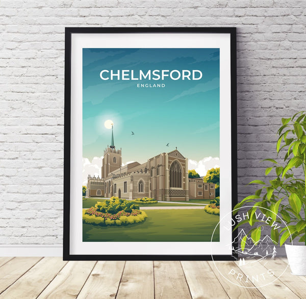 CHELMSFORD - ENGLAND - LUSH VIEW PRINTS