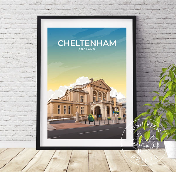 CHELTENHAM - ENGLAND - LUSH VIEW PRINTS