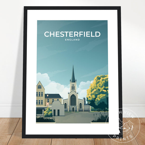 CHESTERFIELD - ENGLAND - LUSH VIEW PRINTS