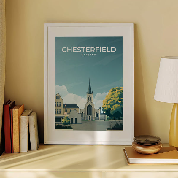 CHESTERFIELD - ENGLAND - LUSH VIEW PRINTS