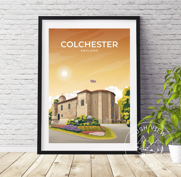 COLCHESTER - ENGLAND - LUSH VIEW PRINTS