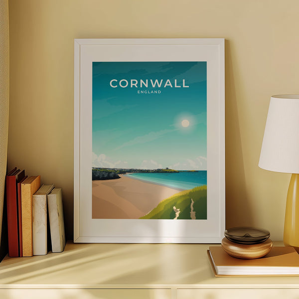 CORNWALL - ENGLAND - LUSH VIEW PRINTS