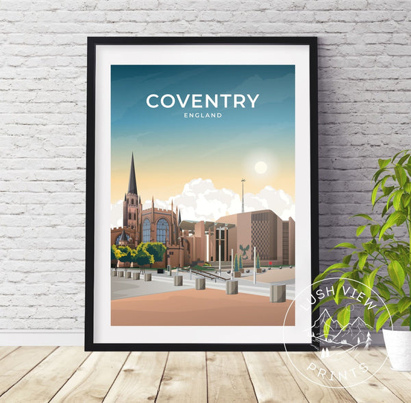 COVENTRY - ENGLAND - LUSH VIEW PRINTS