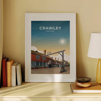 CRAWLEY - ENGLAND - LUSH VIEW PRINTS