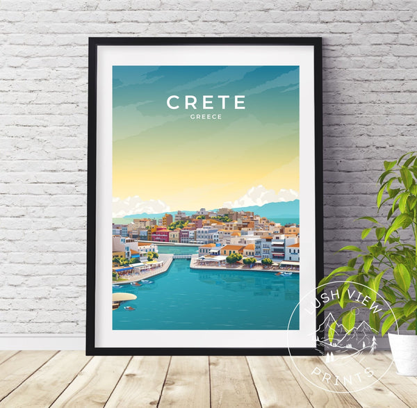 CRETE - GREECE - LUSH VIEW PRINTS