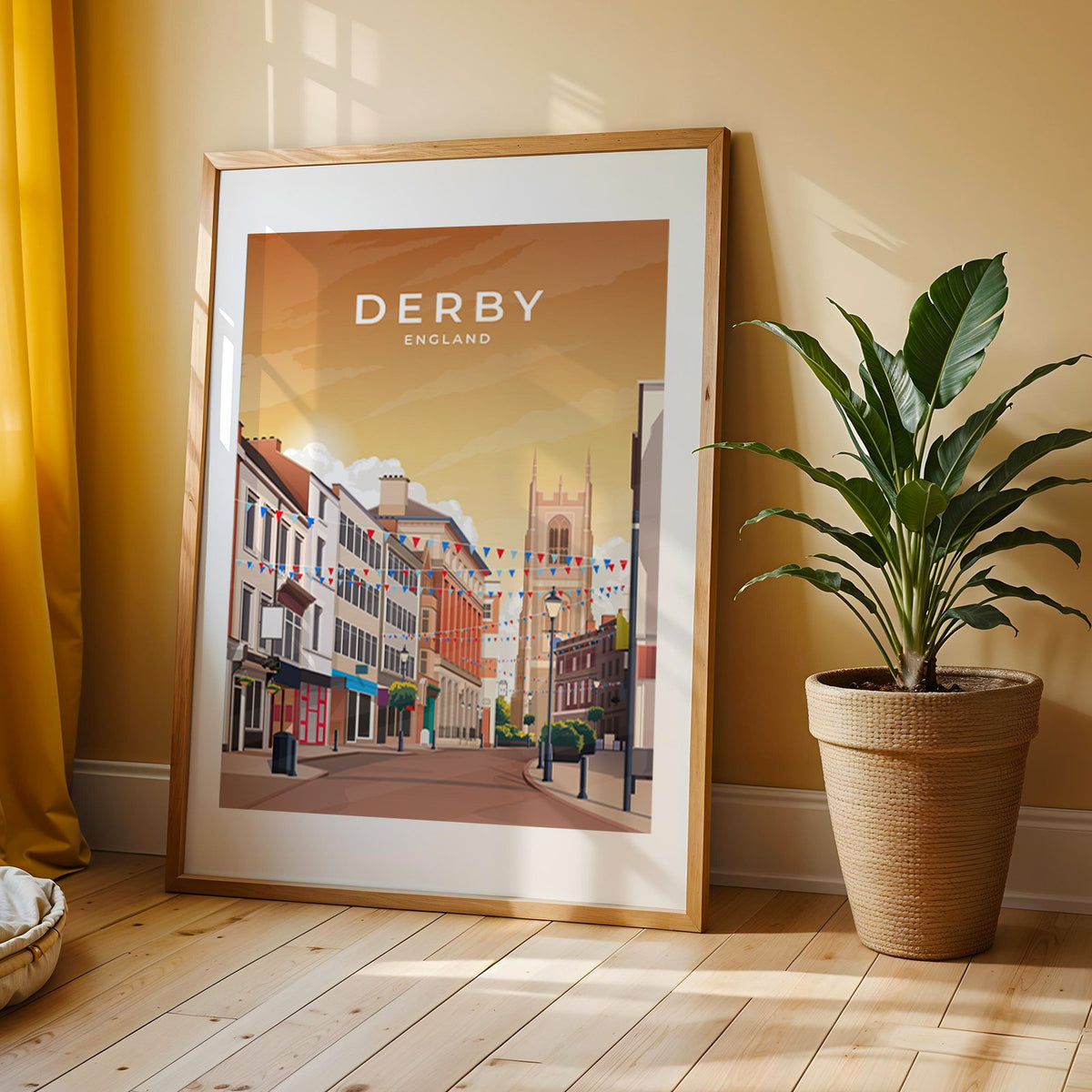 DERBY - ENGLAND - LUSH VIEW PRINTS