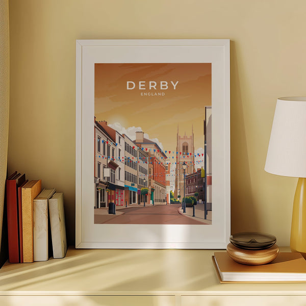 DERBY - ENGLAND - LUSH VIEW PRINTS