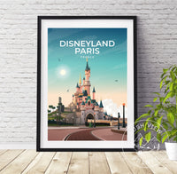 DISNEYLAND PARIS - FRANCE - LUSH VIEW PRINTS