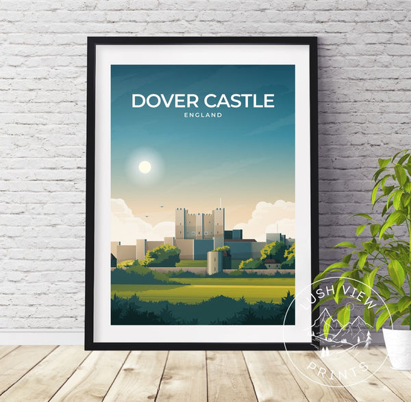 DOVER CASTLE - ENGLAND - LUSH VIEW PRINTS