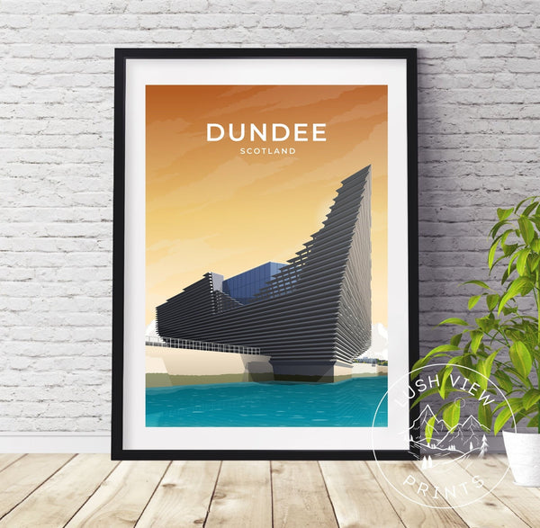 DUNDEE - SCOTLAND - LUSH VIEW PRINTS