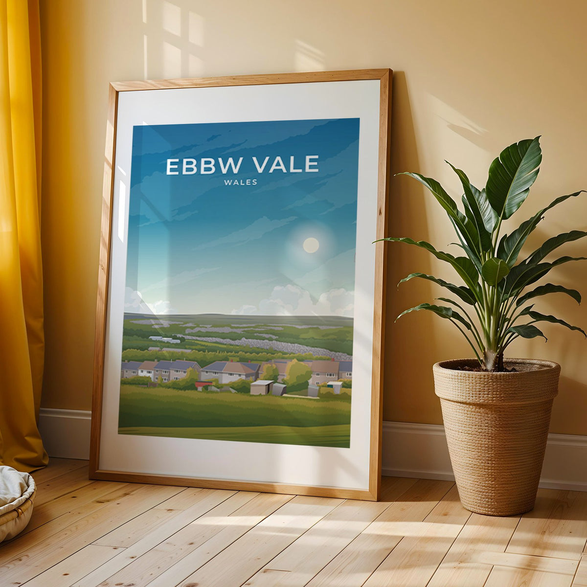 EBBW VALE - WALES - LUSH VIEW PRINTS