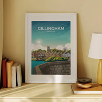 GILLINGHAM - ENGLAND - LUSH VIEW PRINTS