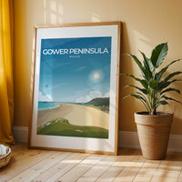 GOWER PENINSULA - WALES - LUSH VIEW PRINTS