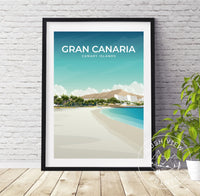 GRAN CANARIA - CANARY ISLANDS - LUSH VIEW PRINTS