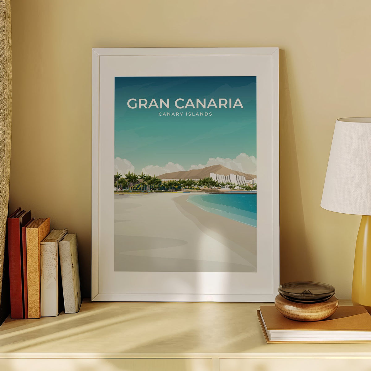 GRAN CANARIA - CANARY ISLANDS - LUSH VIEW PRINTS