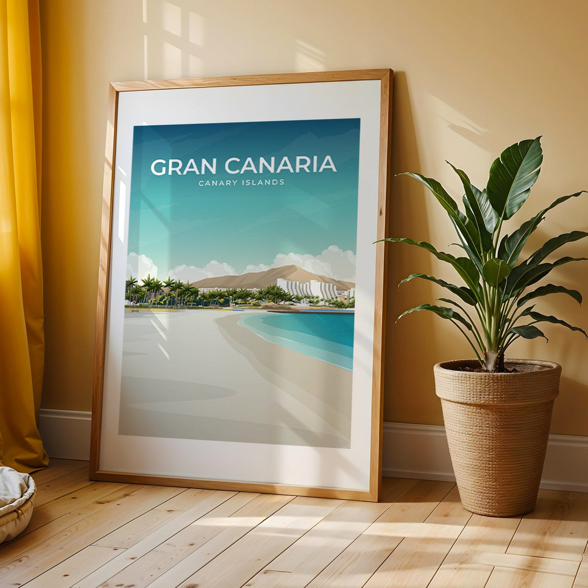 GRAN CANARIA - CANARY ISLANDS - LUSH VIEW PRINTS