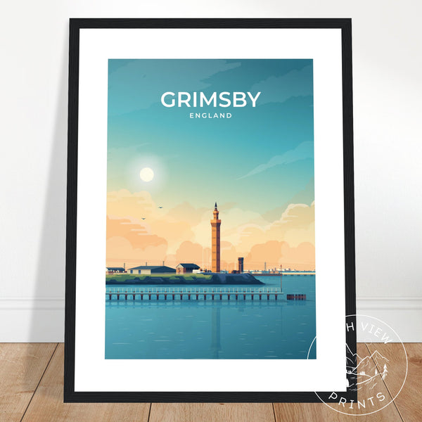 GRIMSBY - ENGLAND - LUSH VIEW PRINTS