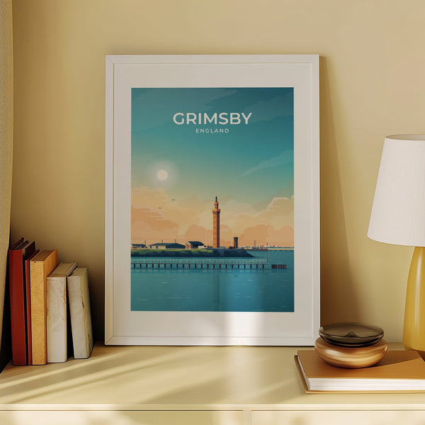 GRIMSBY - ENGLAND - LUSH VIEW PRINTS