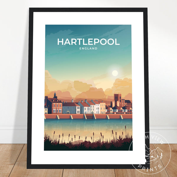 HARTLEPOOL - ENGLAND - LUSH VIEW PRINTS