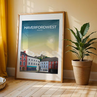 HAVERFORDWEST - WALES - LUSH VIEW PRINTS