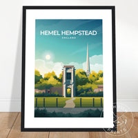 HEMEL HEMPSTEAD - ENGLAND - LUSH VIEW PRINTS