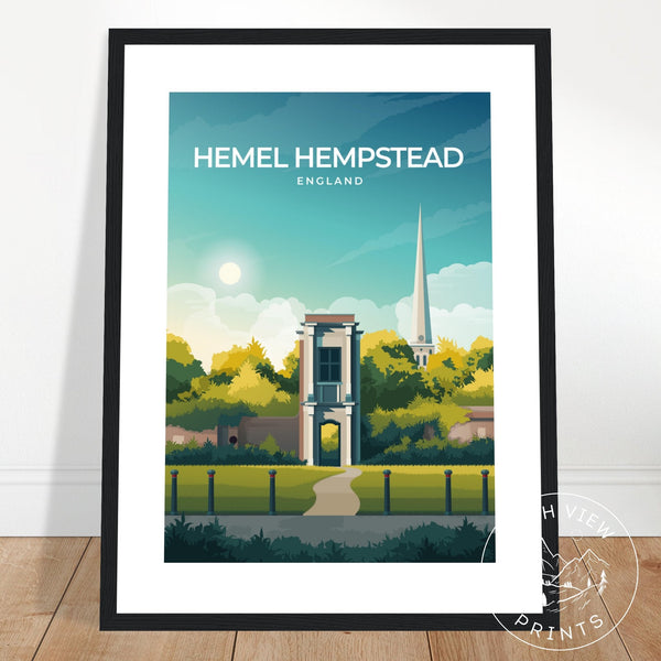 HEMEL HEMPSTEAD - ENGLAND - LUSH VIEW PRINTS