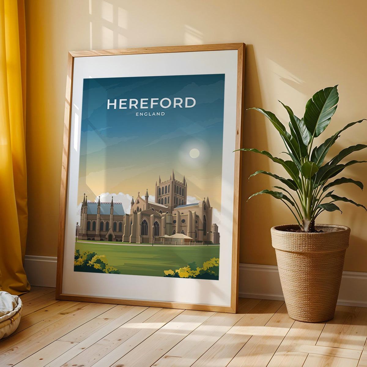 HEREFORD - ENGLAND - LUSH VIEW PRINTS