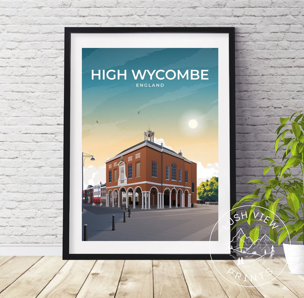 HIGH WYCOMBE - ENGLAND - LUSH VIEW PRINTS