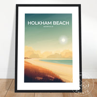 HOLKHAM BEACH - NORFOLK - LUSH VIEW PRINTS