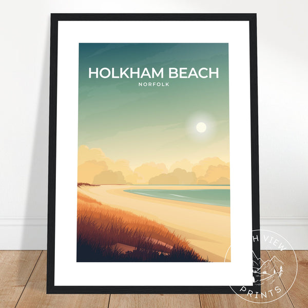 HOLKHAM BEACH - NORFOLK - LUSH VIEW PRINTS