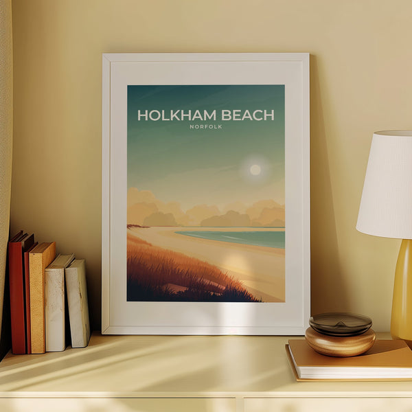 HOLKHAM BEACH - NORFOLK - LUSH VIEW PRINTS