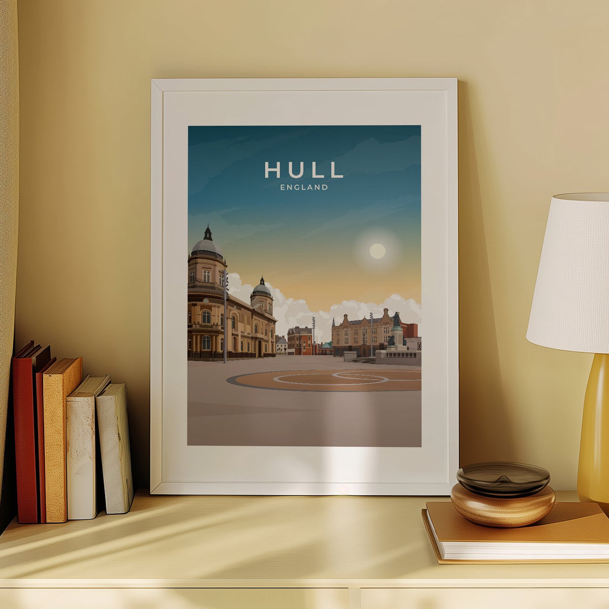 HULL - ENGLAND - LUSH VIEW PRINTS