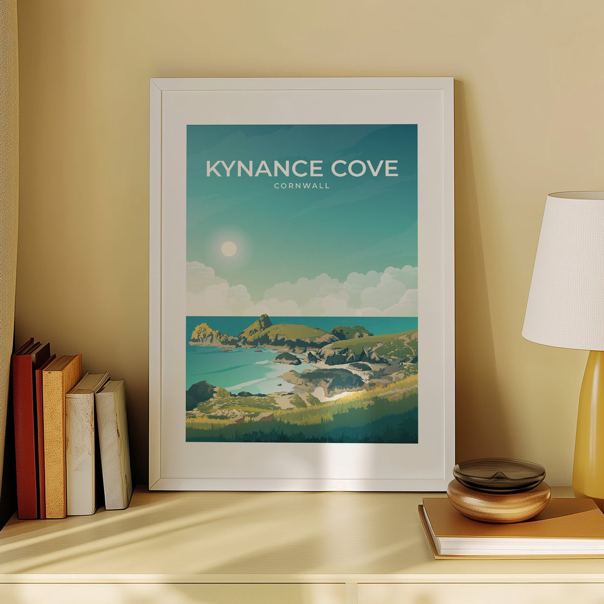 KYNANCE COVE - CORNWALL - LUSH VIEW PRINTS