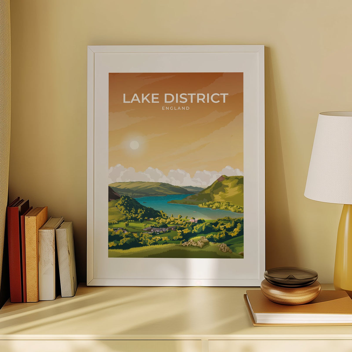 LAKE DISTRICT - ENGLAND - LUSH VIEW PRINTS